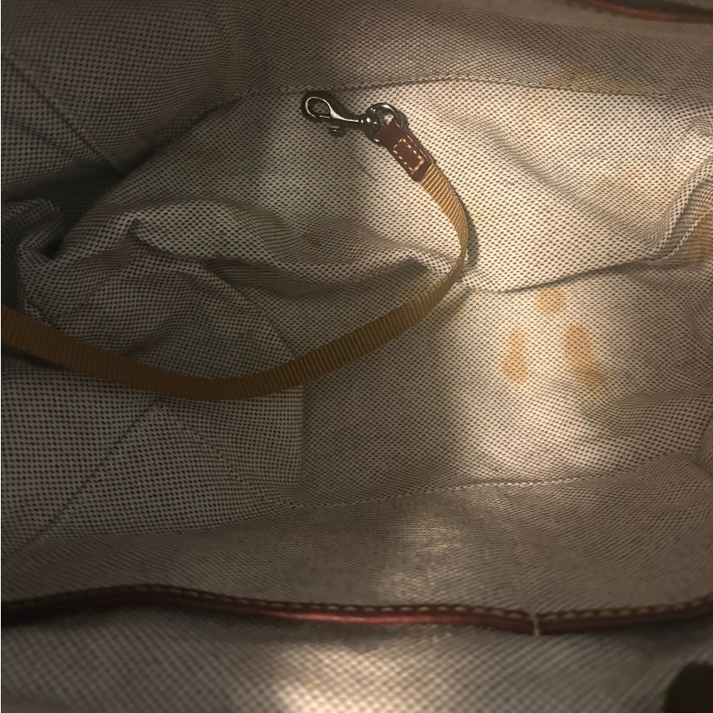 Dooney & Bourke large zip Barlow (Bordeaux) - Picture 6 of 8